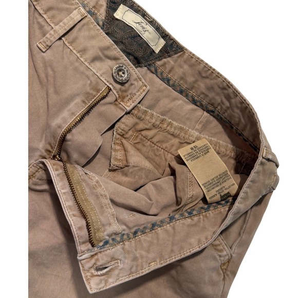 Vintage 90's Levi's Men's Khaki Chinos Straight Leg Casual Pants - 10M or‎ 34x30 - Picture 7 of 10